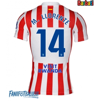 Atletico Madrid Marcos Llorente #14 Tricou Fotbal Replică 2025-26 Barbati Acasa